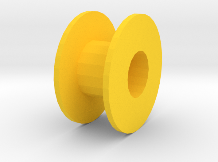 2mm Shaft Pulley 3d printed