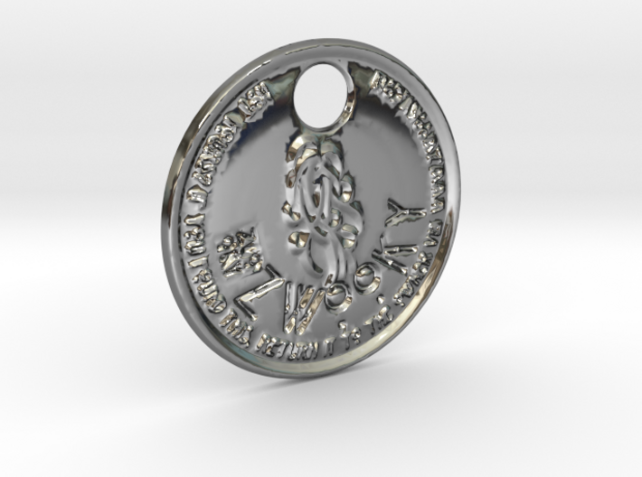 ZWOOKY Style 205 - pendant zodiac - Virgo 3d printed 