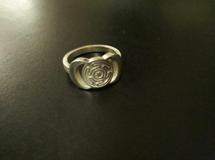 Hecate ring sizes 11 3d printed