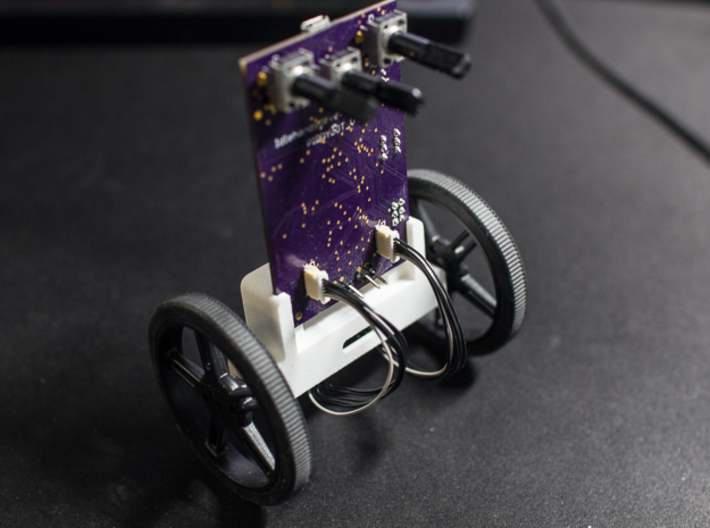 PIDDYBOT: An Open Source Self Balancing Robot!  3d printed The assembled PIDDYBOT