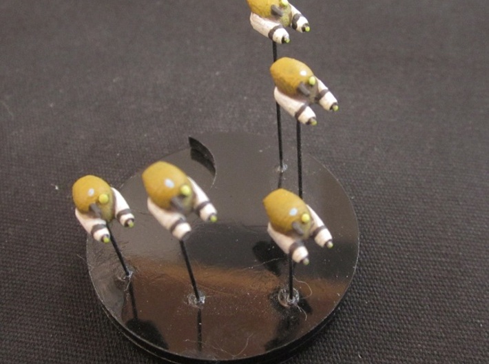 10 Rushi Iterceptors 3d printed Assembled and painted