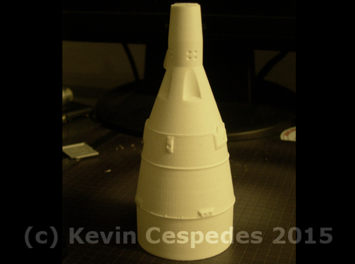 Gemini Capsule NC for BT-70 body tube 3d printed 