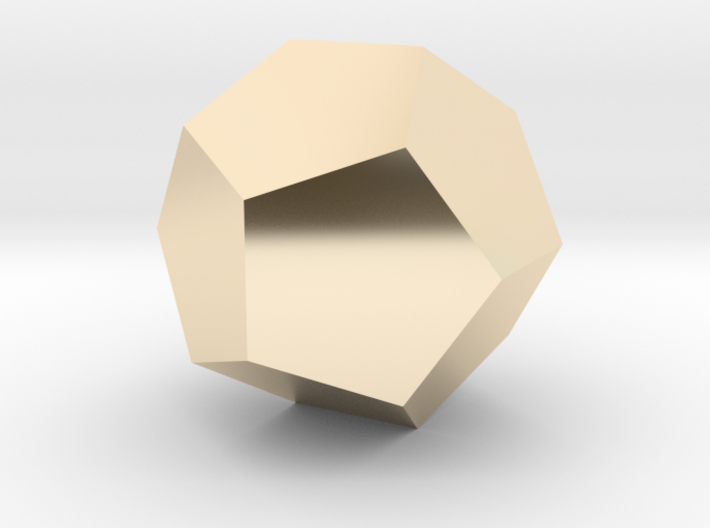 Dodecahedron 3d printed