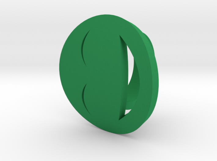 Smile/laughing Ring Size 7, 17.3 mm 3d printed