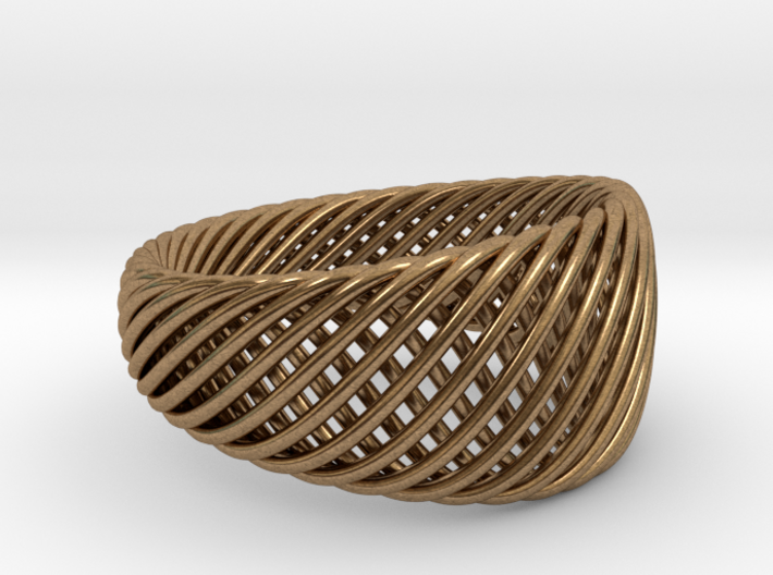 Twisted Ring - Size 9 3d printed 