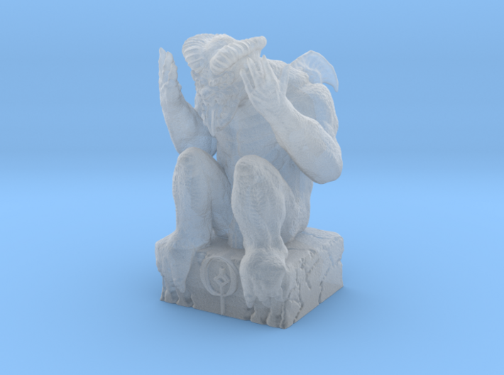 Grim Statuette 3d printed