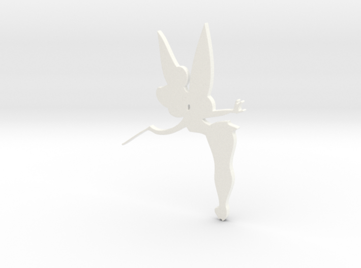 Tinkerbell Silhouette 3d printed