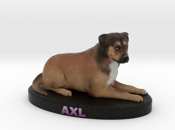 Custom Dog Figurine - Axl 3d printed