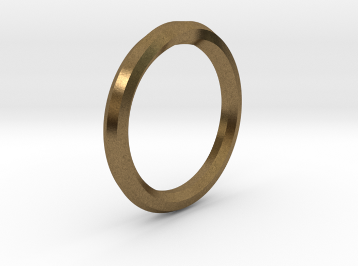 Heptagon Ring 3d printed