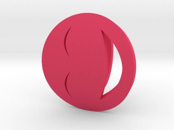 Smile/Laughing Ring Size 4, 14.9 mm 3d printed 