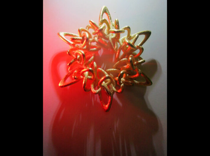 Ring Flower 1 - 4cm 3d printed