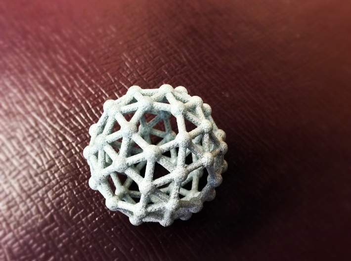 Snub Dodecahedron (right-handed) 3d printed