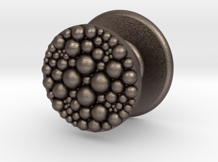 Granulated Button for Tux Shirts 3d printed