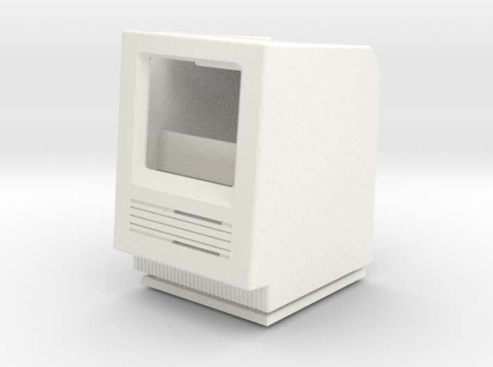 Macintosh SE iPod Nano Dock 3d printed 