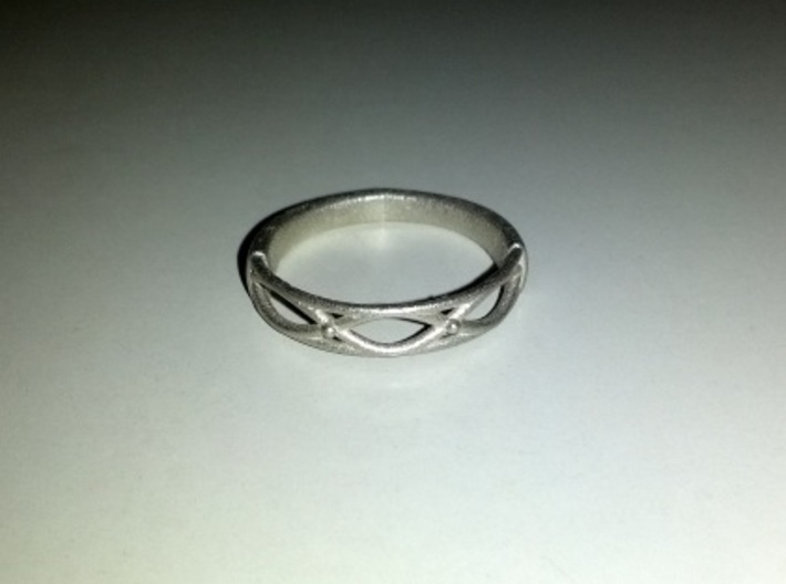 Celtic Weave Ring 2 3d printed 