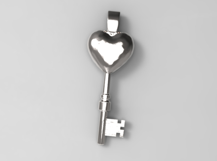 The key to a heart, 004 3d printed 3D Preview Render