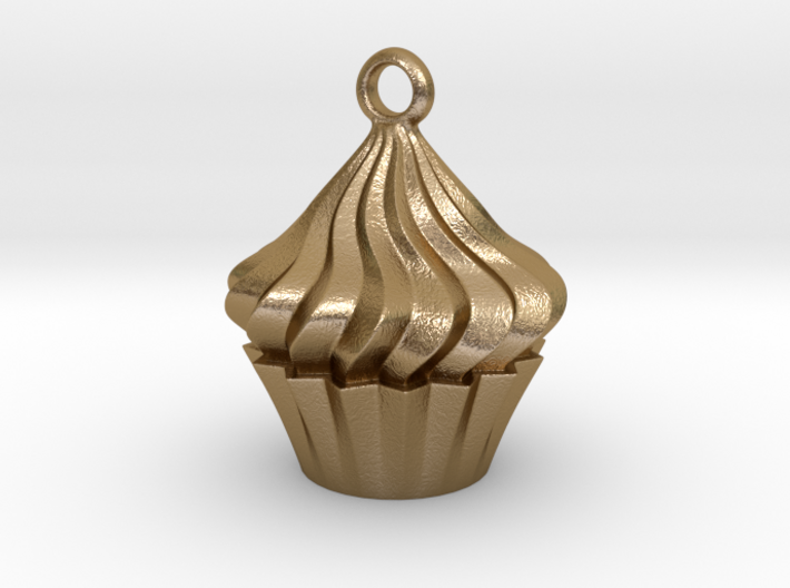 Cupcake Pendant 3d printed