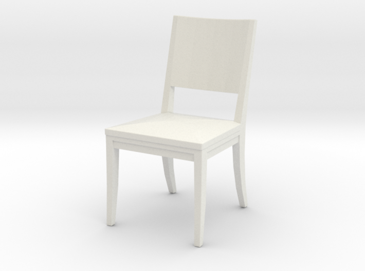 Dining Chair 1:12 scale 3d printed 