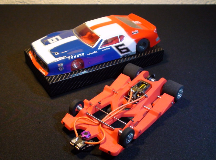 888sr - 1/24 racer chassis 4.0" wb 3d printed components and hardware not provided in chassis kit