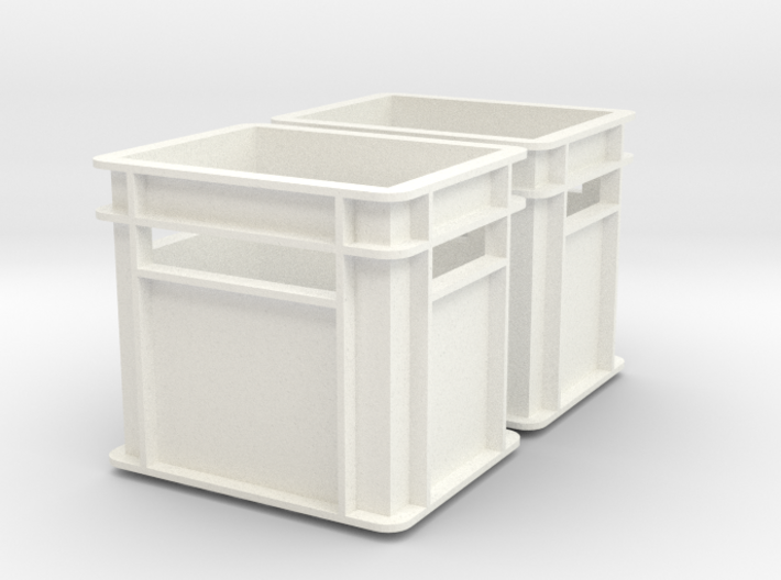 1:6 scale Beverage Crates Megahouse Style X2 3d printed