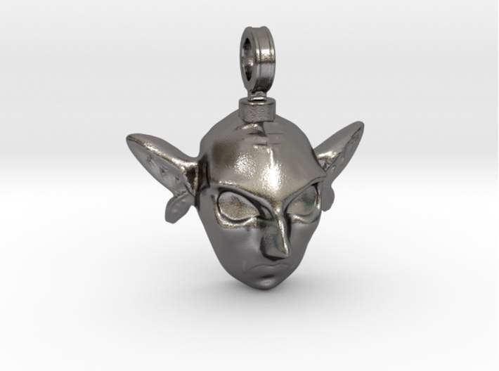 LoZ: Majora's Mask - Zora Mask Charm 3d printed