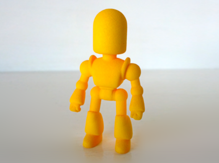 Toy Robot 3d printed 3D Printed Toy Robot