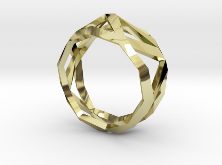 Comion ring medium 3d printed