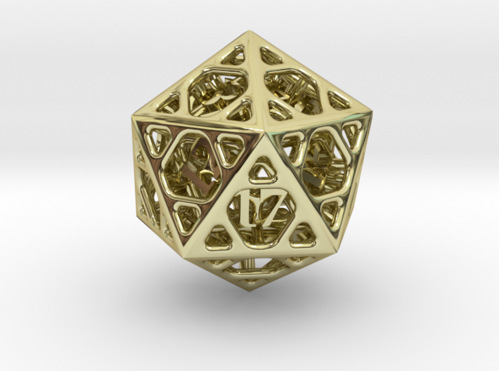 Cage d20 3d printed