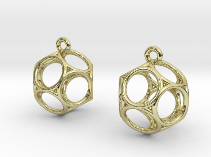 Dod Earrings - Thin 3d printed