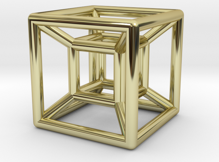 hypercube 3d printed