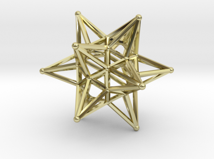 Dodeca Star Wire - 4cm 3d printed