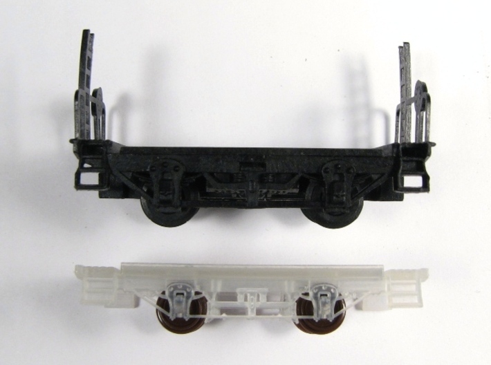 R25a 2 New N Chassis for Arnold Bobber Caboose x2 3d printed