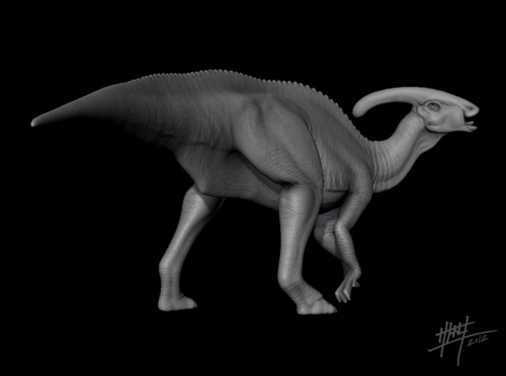 Parasaurolophus 1/72 3d printed