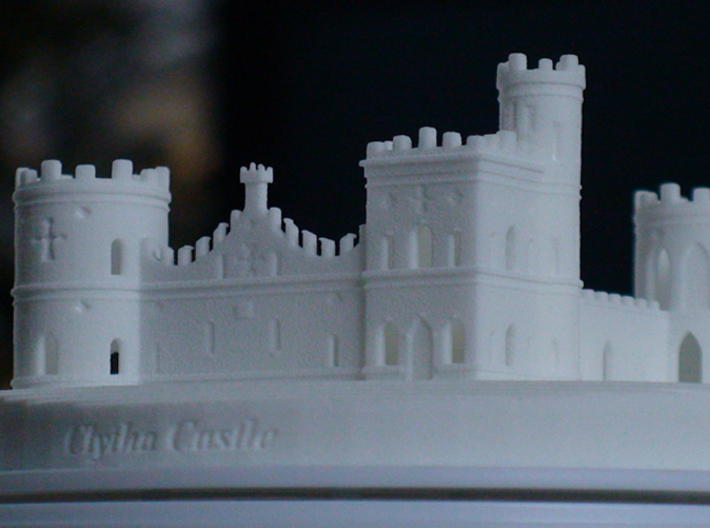 Clytha Castle 3d printed 