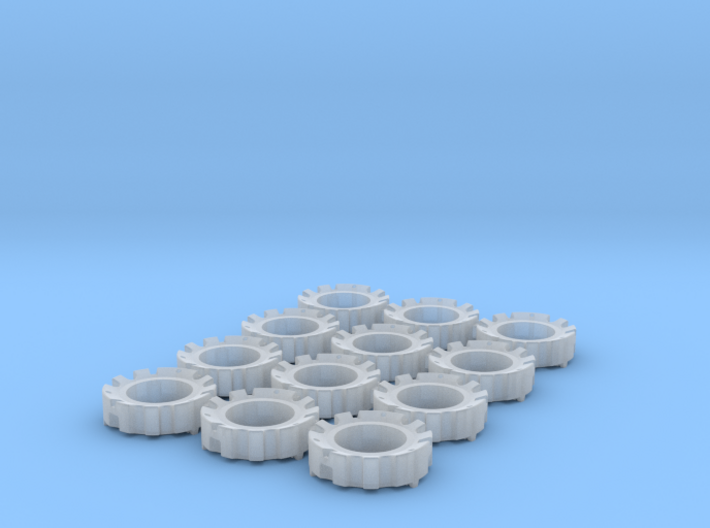 1/64 Wheel Weights Outer (12 Pieces) 3d printed