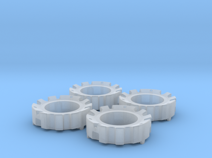 1/64 Wheel Weights Outer (4 Pieces) 3d printed