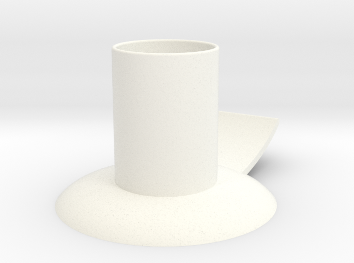 Candle holder with handle full version ø 21 mm 3d printed