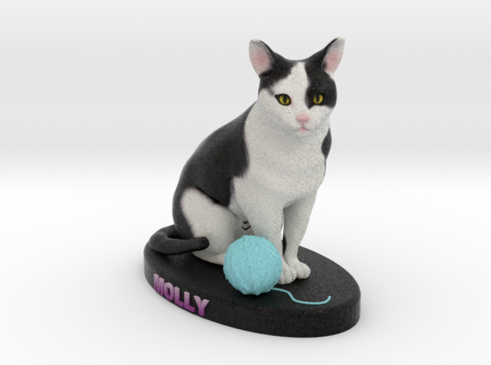 Custom Cat Figurine - Molly 3d printed