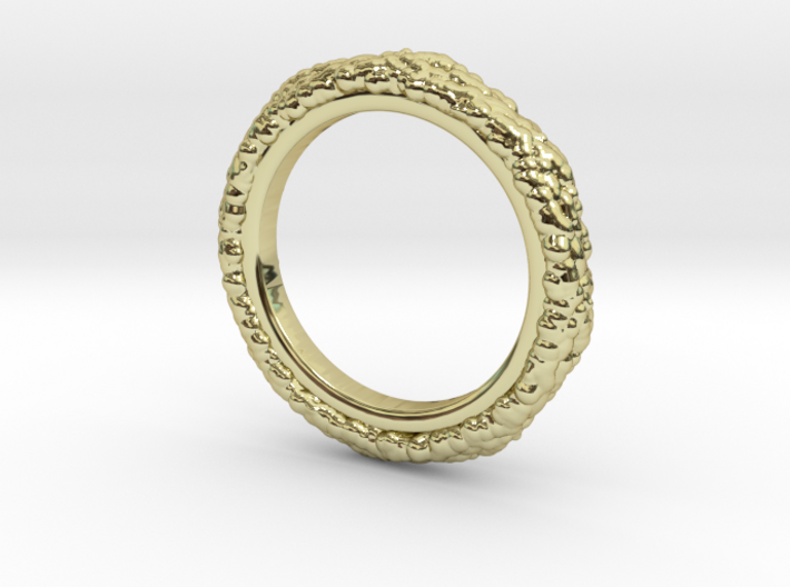 Organic Ring 3d printed