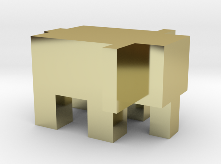 Cubic Elephant 3d printed