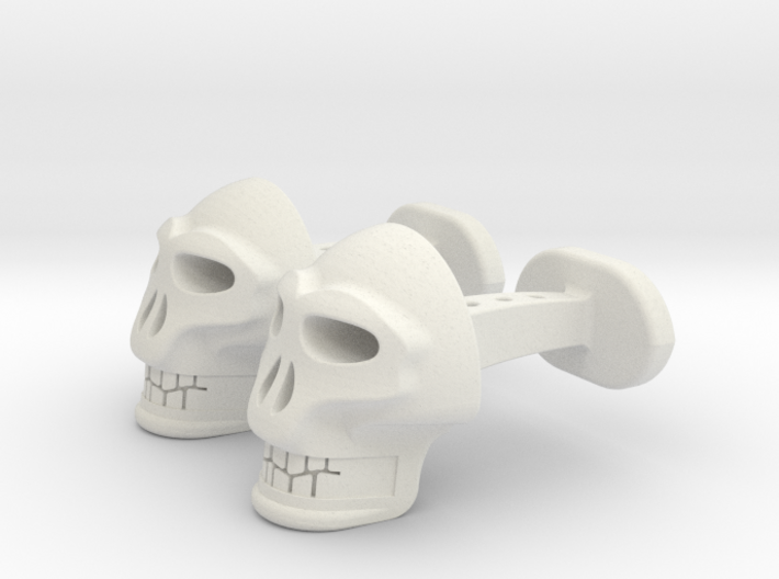 Skull Cufflinks 3d printed