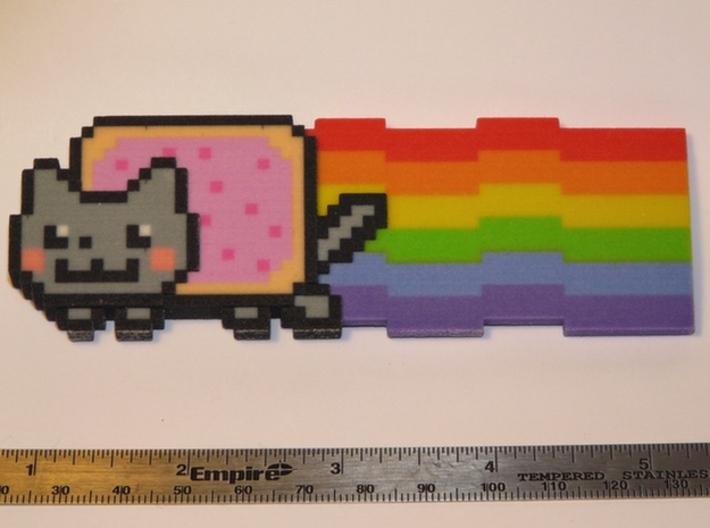 Nyan Cat (Large) 3d printed