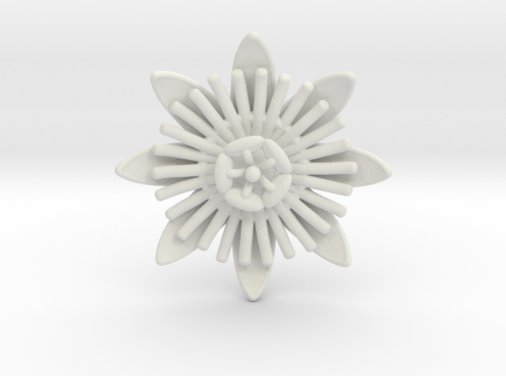 Passion Flower 3d printed