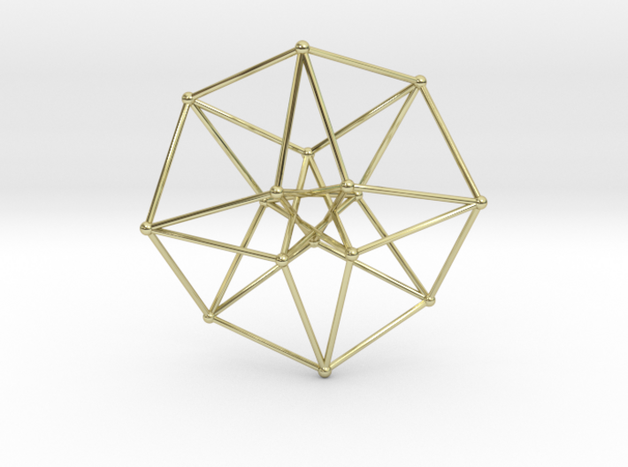 Toroidal Hypercube 50mm 1mm Time Traveller * 3d printed