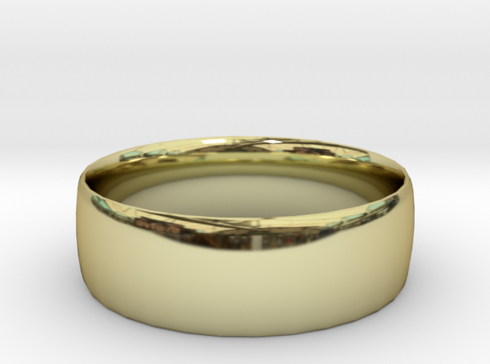 men's and women's ring size 11 3d printed