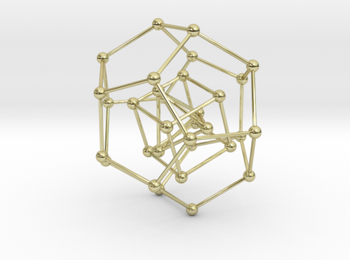Pyramid Cube Dodecahedron 3d printed