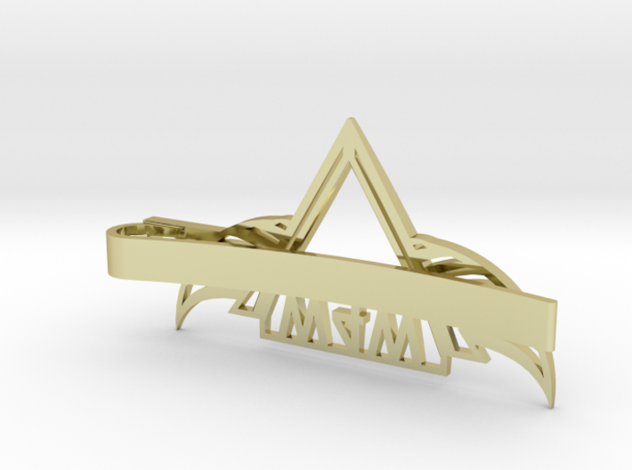 WISHES FOR WARRIORS MONEY/TIE CLIP 3d printed