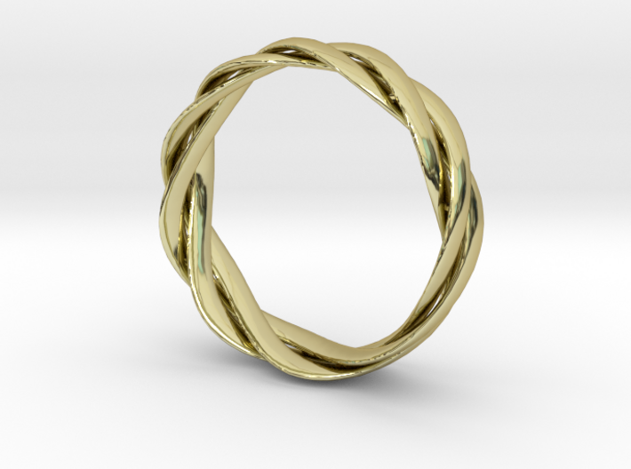Braided ring 19.2mm 3d printed