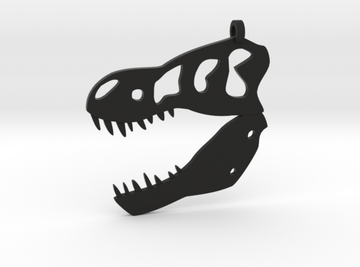 T-rex Skull 3d printed