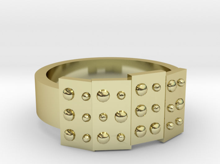 Blind Love - Ring size 7 3d printed